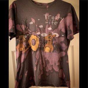 Custom acid washed t-shirt